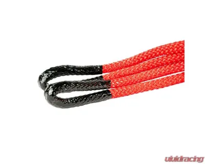 BulletProof Hitches BulletProof Light Duty 1/2" x 20' Kinetic Recovery Rope, 7700 lb Strength, Black - LDKINETICROPE