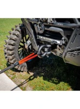 BulletProof Hitches BulletProof Light Duty 1/2" x 20' Kinetic Recovery Rope, 7700 lb Strength, Black                                     - LDKINETICROPE - Image 8