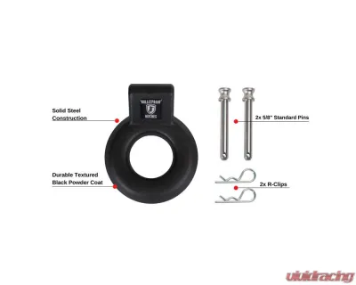 BulletProof Hitches BulletProof Loop Lunette Ring Attachment for Medium to Extreme Duty Hitches - LOOP
