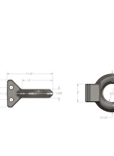 BulletProof Hitches BulletProof Loop Lunette Ring Attachment for Medium to Extreme Duty Hitches                                     - LOOP - Image 7