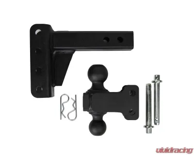BulletProof Hitches BulletProof 2.0" Medium Duty 2" Drop/Rise Hitch, 14,000 lb Capacity - MD202