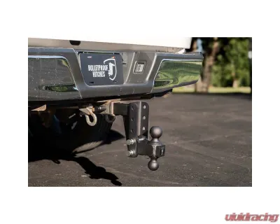 BulletProof Hitches BulletProof 2.0" Medium Duty 4" Drop/Rise Hitch, 14K Capacity - MD204
