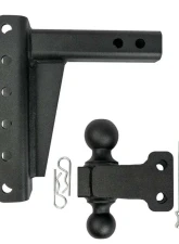 BulletProof Hitches BulletProof 2.0" Medium Duty 6" Drop/Rise Hitch, 14,000 lb Capacity                                     - MD206 - Image 4
