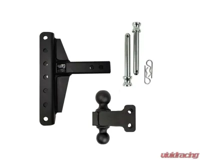 BulletProof Hitches BulletProof 2.0" Medium Duty 4" & 6" Offset Hitch, 14,000 lb Capacity - MD20OFFSET