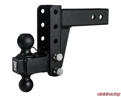 BulletProof Hitches BulletProof 2.5" Medium Duty 4" Drop/Rise Hitch, 14,000 lb Capacity - MD254