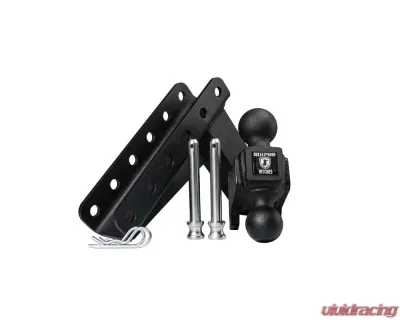 BulletProof Hitches BulletProof 2.5" Medium Duty 6" Drop/Rise Hitch, 14,000 lb Capacity - MD256