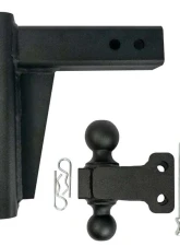 BulletProof Hitches BulletProof 2.5" Medium Duty 6" Drop/Rise Hitch, 14,000 lb Capacity                                     - MD256 - Image 4