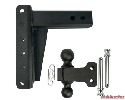 BulletProof Hitches BulletProof 2.5" Medium Duty 6" Drop/Rise Hitch, 14,000 lb Capacity - MD256