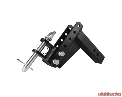 BulletProof Hitches Medium Duty 2-Tang Clevis with 1" Pin, 14,000 lb Capacity, Steel - MD2TANG