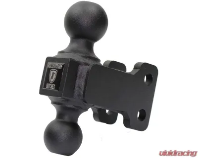 BulletProof Hitches BulletProof Medium Duty 2" & 2-5/16" Dual Ball Hitch, Steel Construction - MDDUALBALL