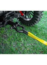 BulletProof Hitches BulletProof Medium Duty 2" x 20' Tow Strap, 5,300 lbs WLL, Polyester Webbing                                     - MDTOWSTRAP - Image 5