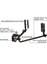 BulletProof Hitches BulletProof Medium Duty Weight Distribution System, 14,000 lbs Capacity                                     - MDWD - Image 5