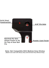BulletProof Hitches BulletProof Pintle Attachment for Heavy Duty & Extreme Duty Hitches                                     - PINTLEATTACHMENT - Image 8