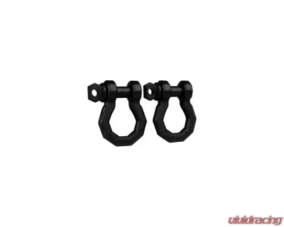 BulletProof Hitches BulletProof Channel Shackles Pair - 1/2" Shackles, 5/8" Bolts, 6,500 lbs Rating - SMALLSHACKLE
