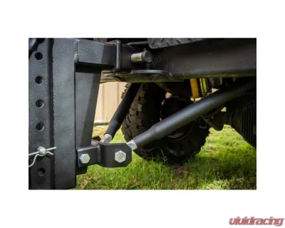 BulletProof Hitches BulletProof Frame-Mounted Hitch Stabilizer Bars, Adjustable 29"-39" Heavy-Duty Steel - STABILIZERBARS