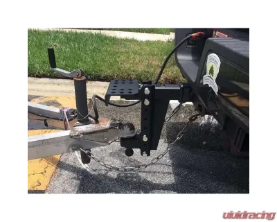 BulletProof Hitches BulletProof Hitch Step Attachment, 1,000 lb Capacity, Heavy-Duty Steel - STEP