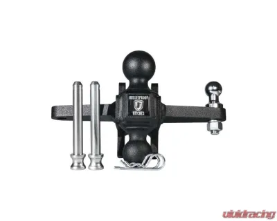 BulletProof Hitches Heavy Duty Sway Control Dual Ball Mount, 2" & 2-5/16" Balls, Solid Steel - SWAYCONTROLBALL