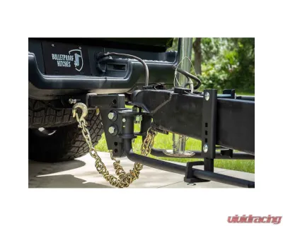 BulletProof Hitches BulletProof 2" Weight Distribution Shank, Solid Steel, 22,000 lbs Capacity - WD2SHANK