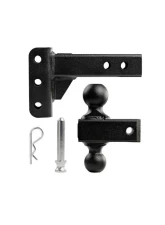 BulletProof Hitches BulletProof 2.0" Light Duty 2" Drop/Rise Hitch for UTV, Jeep, SUV, F150                                     - LD202 - Image 9