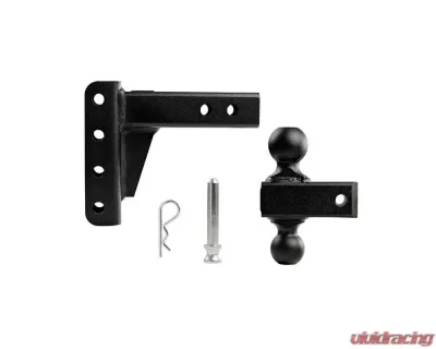 BulletProof Hitches BulletProof 2.0" Light Duty 4" Drop/Rise Hitch for SUVs, F150, 1500 - LD204