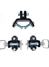 BulletProof Hitches BulletProof Frame-Mounted Hardware Kit for Stabilizer Bars, Black Finish                                     - FRAMEHARDWARE - Image 2