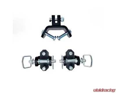 BulletProof Hitches BulletProof Frame-Mounted Hardware Kit for Stabilizer Bars, Black Finish - FRAMEHARDWARE
