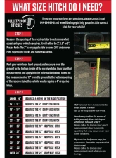 BulletProof Hitches BulletProof 2.0" Light Duty 2" Drop/Rise Hitch for UTV, Jeep, SUV, F150                                     - LD202 - Image 8