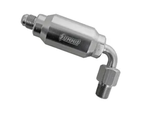 Summit Racing 90 Degree 40 Microns Fuel Filter with 1/4 in. NPT Inlet Size