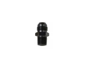 System1 Designs -3AN to 1/8NPT Straight Black Adapter Fitting
