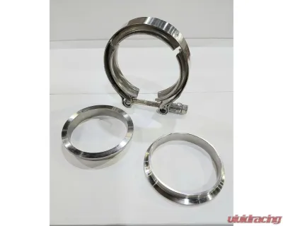 System1 Designs 3.0" Stainless Steel V-Band Flange Assembly - S1D 093001