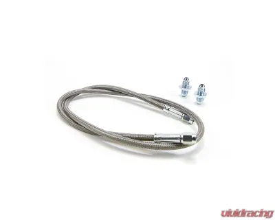 System1 Designs PTFE Oil Feed Kit - 24" / -4AN Straight Male Fittings - S1D 7795