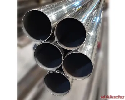 System1 Designs 3" OD | .065" Wall - 16 Gauge 304 Stainless Steel Straight Tubing 2 Feet - S1D 8240-2