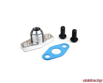 System1 Designs Garrett GT Series Turbochargers Male 10an Turbo Oil Drain Flange - S1D 8420