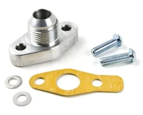 System1 Designs MHI Turbochargers Male 10an Oil Drain Flange