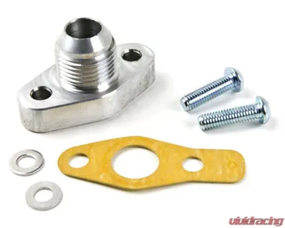 System1 Designs MHI Turbochargers Male 10an Oil Drain Flange - S1D 8430