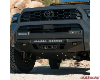 C4 Fabrication Powdercoat Lo-Pro Winch Bumper Toyota 4Runner 6th Gen 2025+ - 1125-10300-01NA