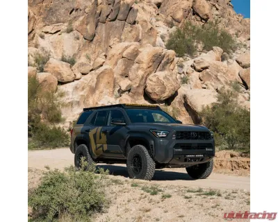 C4 Fabrication Powdercoat Lo-Pro Winch Bumper Toyota 4Runner 6th Gen 2025+ - 1125-10300-01NA