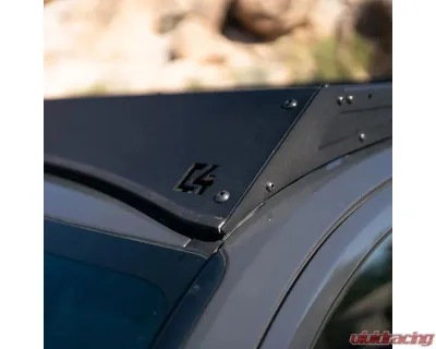 C4 Fabrication Roof Rack with Flat Light Bar Mount Toyota 4Runner 6th Gen 2025+ - 1125-70100