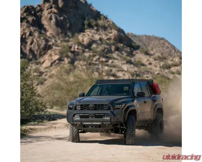 C4 Fabrication Roof Rack with Flat Light Bar Mount Toyota 4Runner 6th Gen 2025+ - 1125-70100