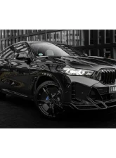 Larte Design Carbon Fiber Side Skirts BMW X6 GC06 LCI 2023-2026                                     - X6-LR-003.01/02.C - Image 2