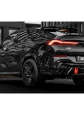 Larte Design Carbon Fiber Side Skirts BMW X6 GC06 LCI 2023-2026                                     - X6-LR-003.01/02.C - Image 4