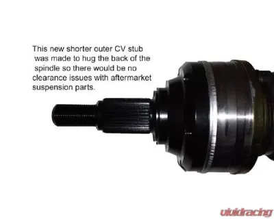 Driveshaft Shop Level 5 Direct-Fit Rear Axle Chevrolet C7 Corvette 2014-2019 - 510295