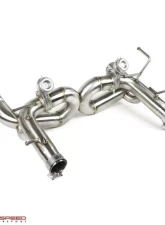 Fabspeed Valvetronic X-Pipe Exhaust System Ferrari F8 Tributo 2020-2022                                     - FS.FER.F8.VE - Image 6
