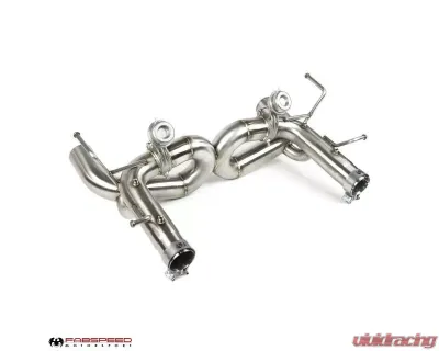 Fabspeed Valvetronic X-Pipe Exhaust System Ferrari F8 Tributo 2020-2022 - FS.FER.F8.VE