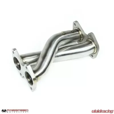 Fabspeed Rear Center Muffler Bypass X Pipe Ferrari F8 Tributo 2020-2022 - FS.FER.F8.MB