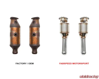 Fabspeed Sport Cat X-Pipe Exhaust System Aston Martin V8 Vantage 2005-2010 - FS.ASM.VNTV8.SCXP