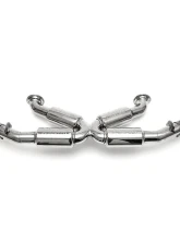 Fabspeed Supersport X-Pipe Exhaust System Audi R8 V8 2013-2015                                     - FS.AUD.R8V82.SS - Image 3