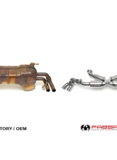 Fabspeed Supersport X-Pipe Exhaust System Audi R8 V8 2013-2015                                     - FS.AUD.R8V82.SS - Image 2