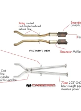 Fabspeed Secondary Race X-Pipes Bentley Continental GT | GTC 65" W12 Twin Turbo 2003-2012                                     - FS.BEN.CGTW121.XP - Image 6