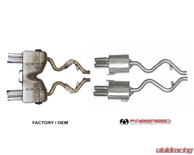 Fabspeed Maxflo Performance Exhaust BMW M3 E90 | E92 | E93 2007-2013 - FS.BMW.E9X.MAXP